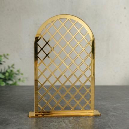 Acrylic backdrops_Criss cross pattern