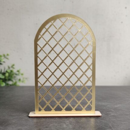 Acrylic backdrops_Criss cross pattern