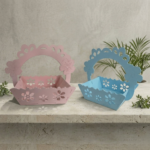Baby Shower_Floral baskets