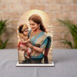 Printed Arch Standee_mom and son