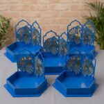 Hexagon Tray – Peacock Design - Image 4