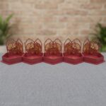 Hexagon Tray – Peacock Design - Image 6