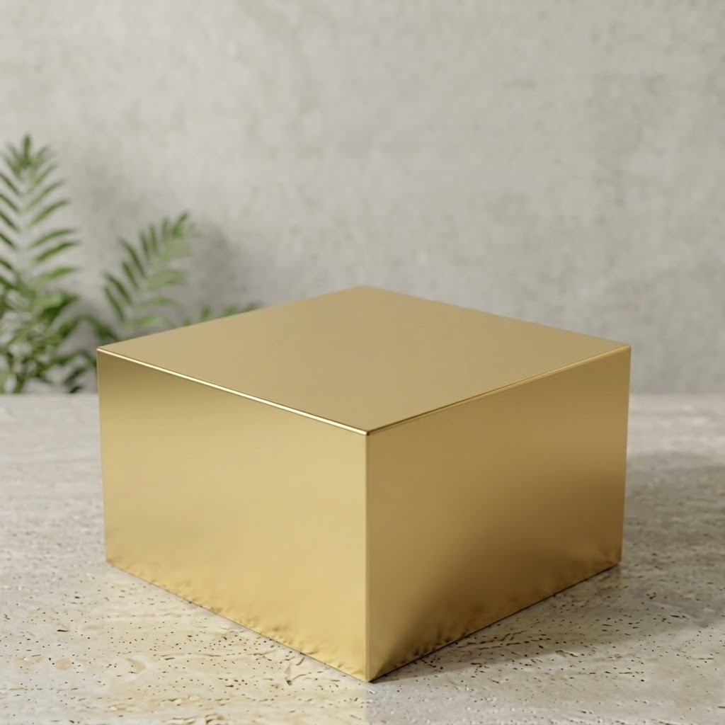 22 Platter Box_Gold - Image 1