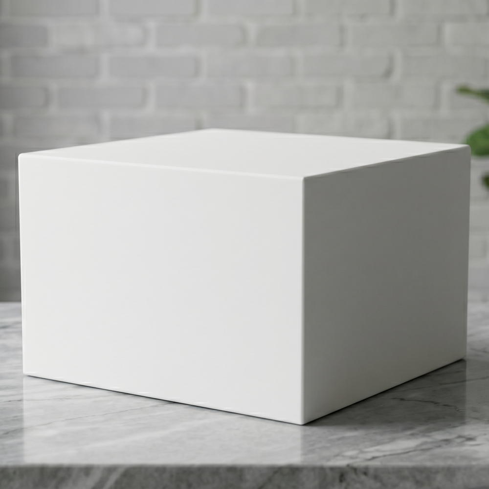 platterbox_white_12x12x8 (1) Platter Box White - Image 1