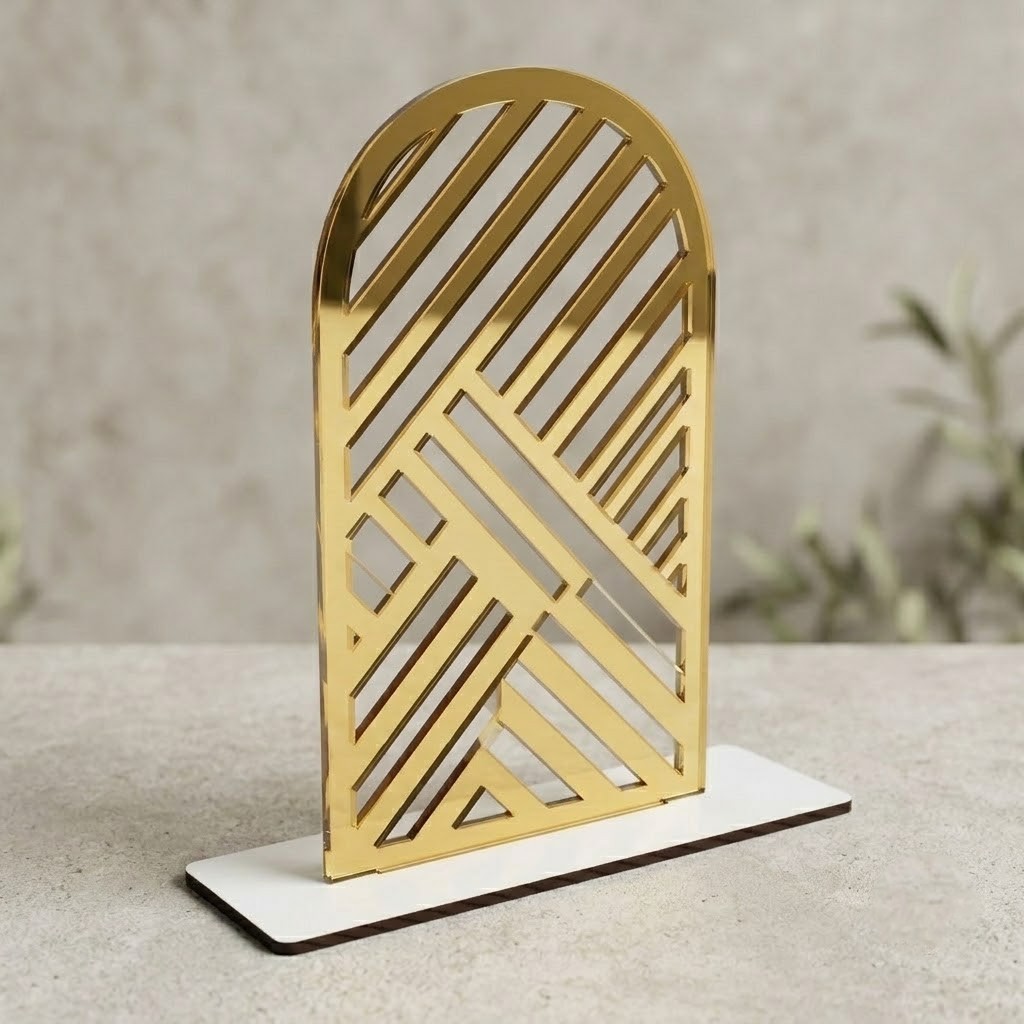 41fa4491-7f26-4b28-909f-9849d002a131 Acrylic Backdrop_Arch strips pattern - Image 1