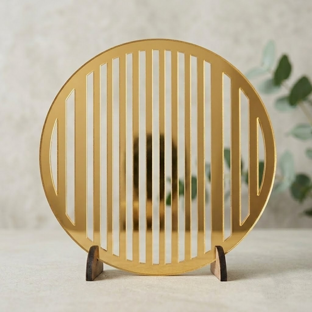8ccdb925-a7e7-4a41-b3bd-4fe27fe46946 Acrylic Backdrops_Circle with Strips - Image 1