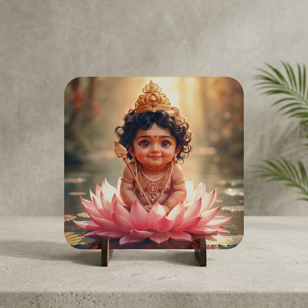 51bc5ce7-7144-49fd-a83e-477a1df87477 Printed Standee_baby murugan 1 - Image 1