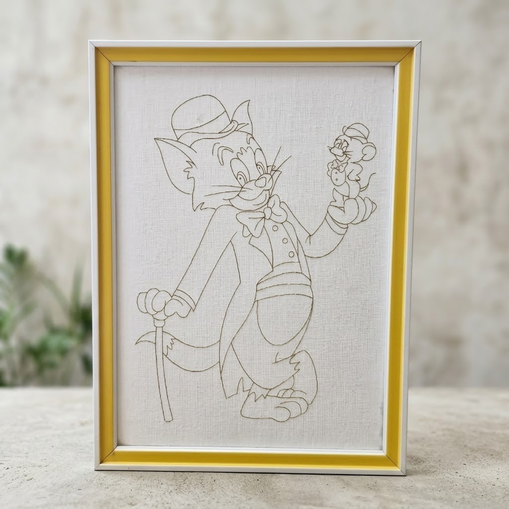 71ff84c4-09b9-4d0a-9133-2156a1b01f86 Pre-Marked Canvas Frame - Image 1